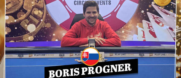 Boris Progner vyhrál v King’s Casinu Rozvadov svůj první WSOP Circuit prsten
