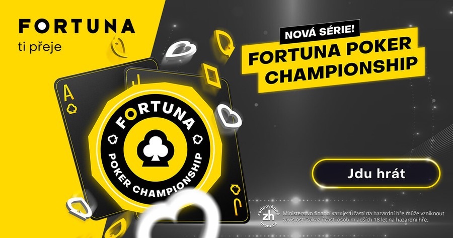 Zahrajte si novou sérii Fortuna Poker Championship
