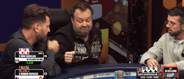 Smolný runout a Roman Papáček končí ve WSOPC Main Eventu na 4. místě