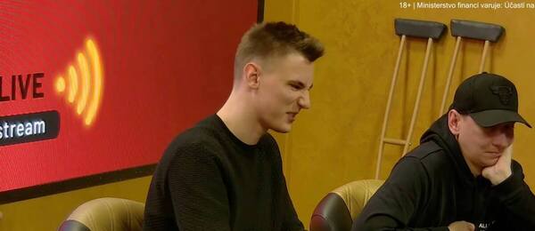 Zdeněk Žižka při cash game cooleru v Card Casinu Šamorín