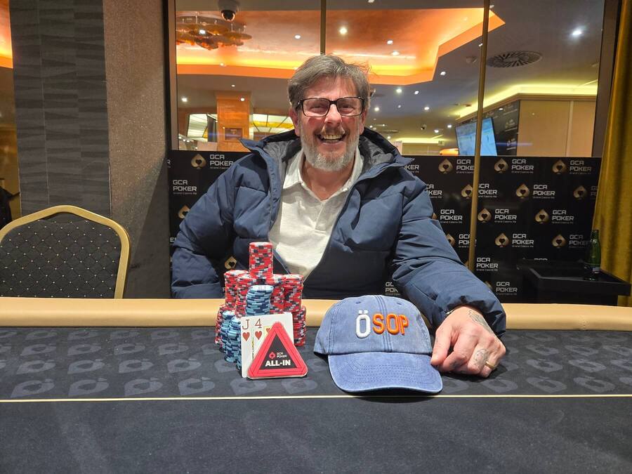 Italský vítěz NLH Openeru na ÖSOP festivalu v&nbsp;Grand Casinu Aš