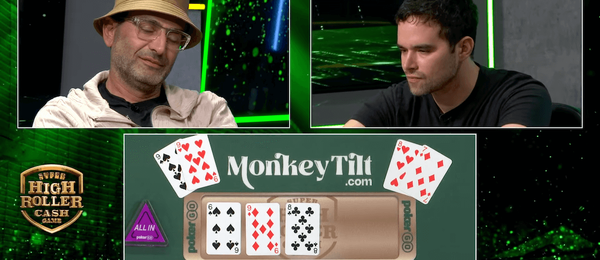 Antonio Esfandiari vs. Alan Keating v handě o $2,4M – turn a river se rozdává dvakrát