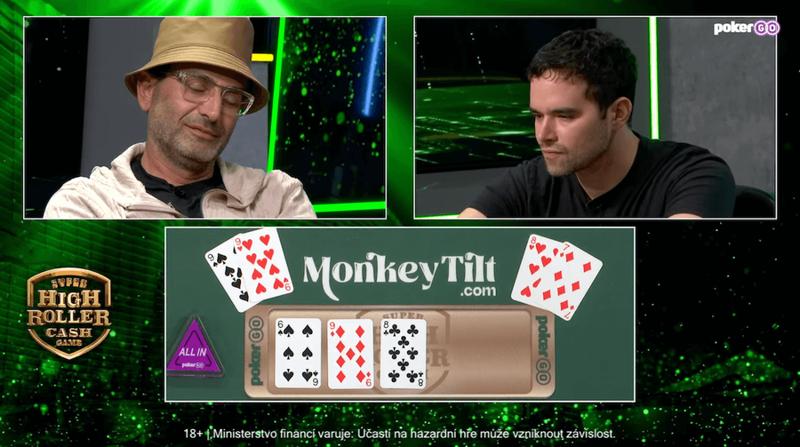 Antonio Esfandiari vs. Alan Keating v&nbsp;handě o&nbsp;$2,4M – turn a&nbsp;river se rozdává dvakrát