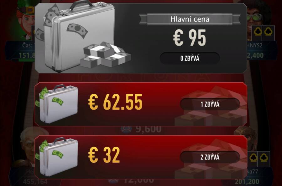 Největší mystery bounty odměnu €95 si připsal nick dejw821