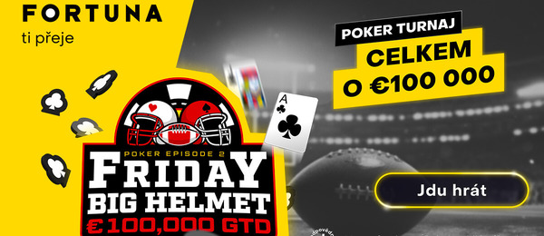 Friday Big Helmet garantuje €100.000