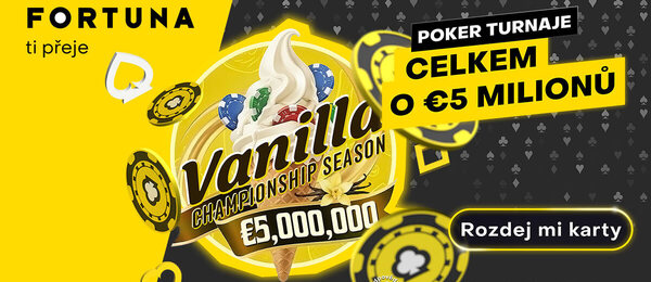 Zahrajte si Vanilla Cup s GTD €500.000