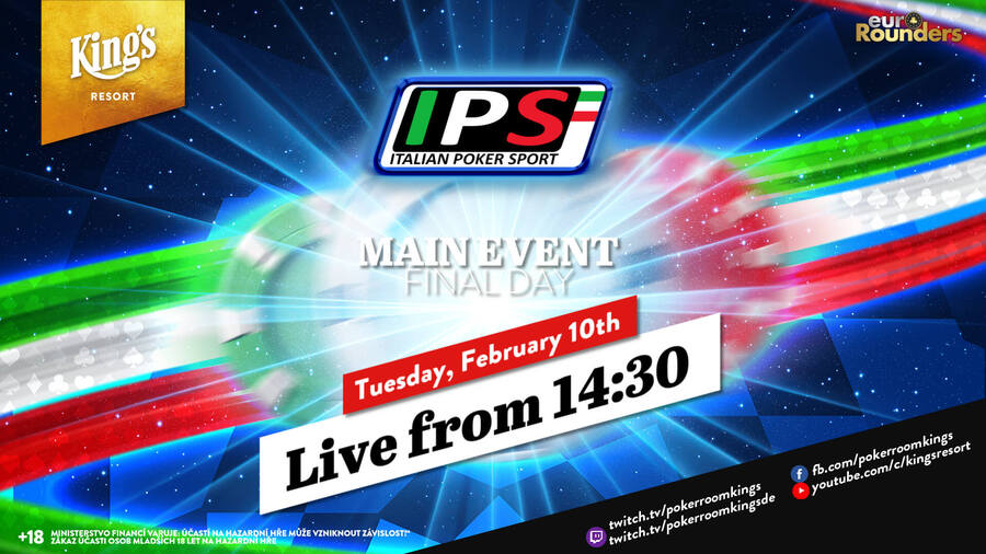 Sledujte livestream IPS Main Eventu z&nbsp;King’s Resortu od 14:30