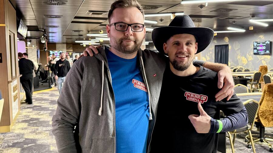 Lucky Bird a&nbsp;Racek z&nbsp;PokerAreny v&nbsp;Grand Casinu Aš