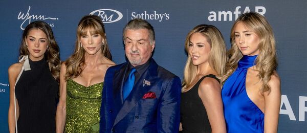 Sylvester Stallone s rodinou v casinu Wynn Las Vegas