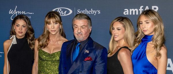 Sylvester Stallone s rodinou v casinu Wynn Las Vegas