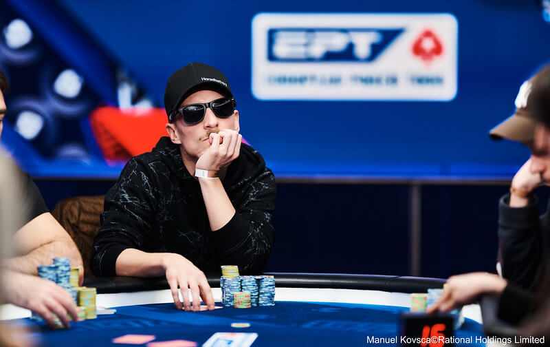 Jakub Štěrba se už představil na TV stole EPT Paris 2026 Main Eventu
