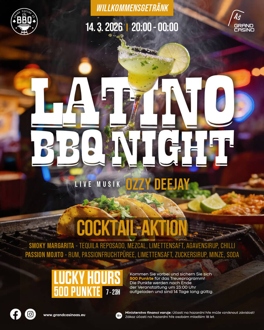 Další program v&nbsp;Grand Casinu Aš