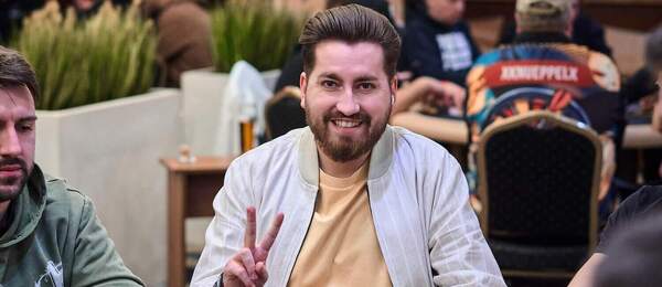Dominik Martan rozehrál slibně dvoudenní turnaj v Grand Casinu Aš