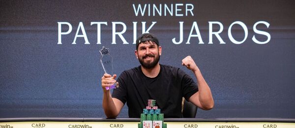 Patrik Jaroš šampionem BCS Main Eventu v Card Casinu Šamorín