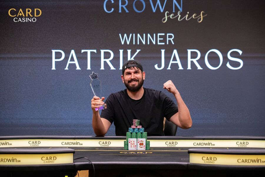 Patrik Jaroš šampionem BCS Main Eventu v&nbsp;Card Casinu Šamorín