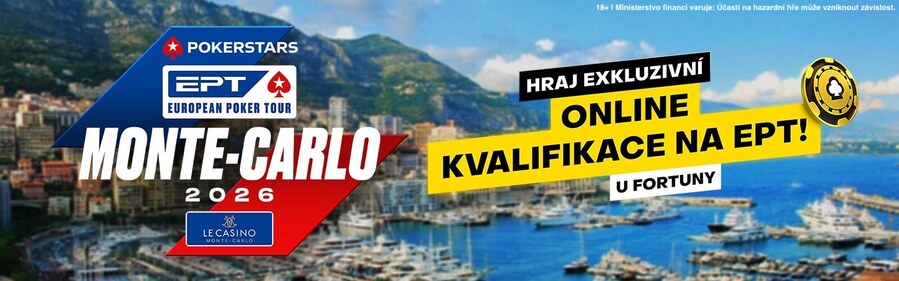 Kvalifikujte se na EPT Monte Carlo 2026
