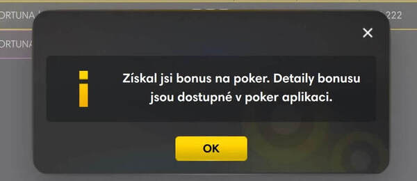 Potvrzení po vkladu