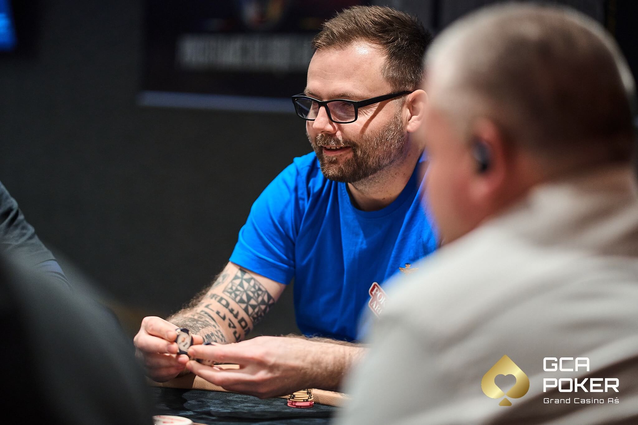 Racek v&nbsp;Grand Casinu Aš