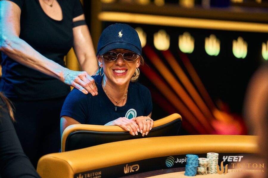 Kristen Foxen na Triton Poker Series Jeju