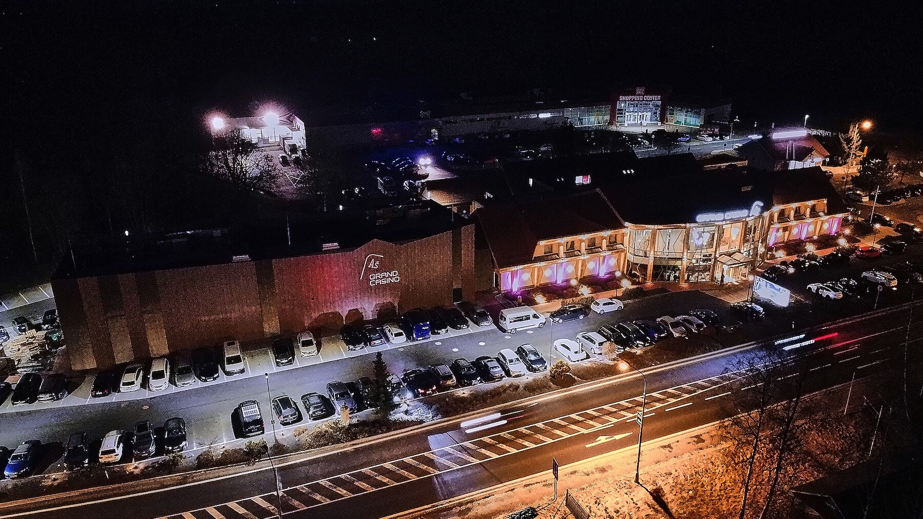 Grand Casino Aš pohledem z&nbsp;dronu