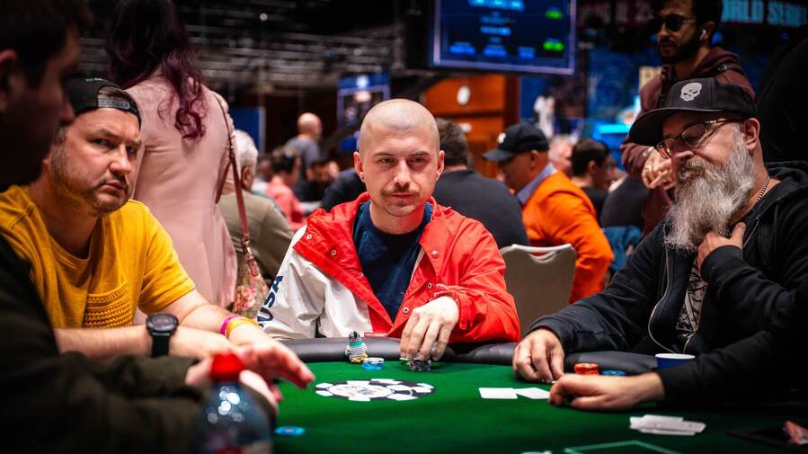 Michael Sklenička v&nbsp;Colossusu na WSOPE 2026 v&nbsp;Praze
