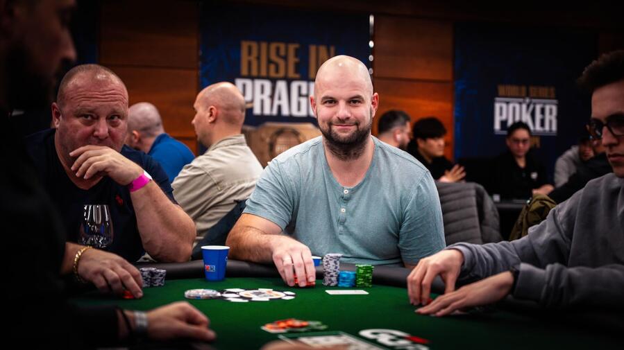 Josef Šnejberg ve Dni 1A eventu WSOPE 2026 Colossus