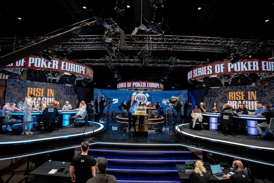 Livestreamy z&nbsp;WSOPE Main Eventu sledujte na YouTube