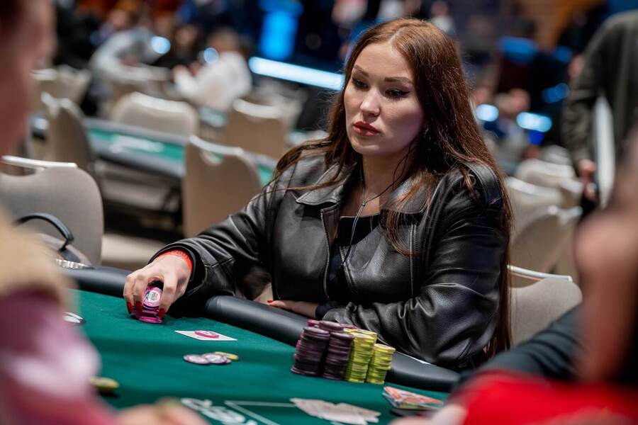 Daria Krashennikova v&nbsp;Ladies eventu na WSOPE 2026 Praha