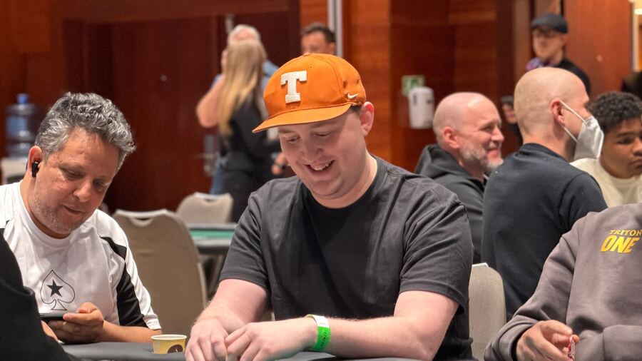 Texas Mike Moncek na WSOPE 2026 v&nbsp;Praze