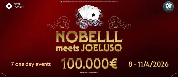Nobelll série v GCA garantuje celkem €100.000