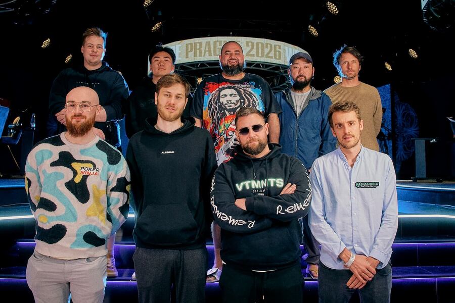 Finálová devítka WSOPE 2026 Main Eventu