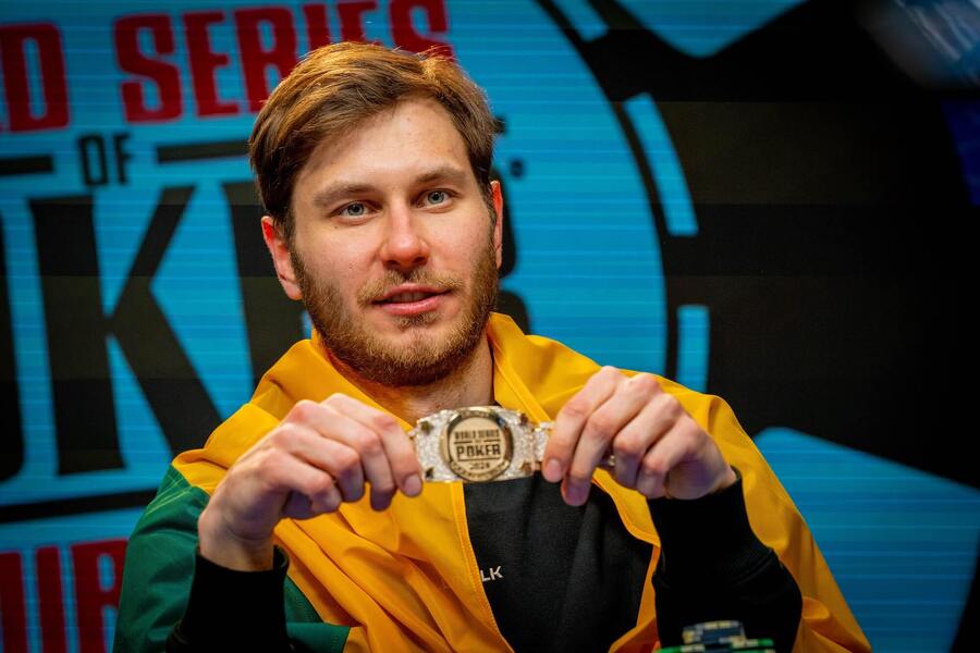 Marius Kudzmanas je šampionem WSOPE 2026 Main Eventu
