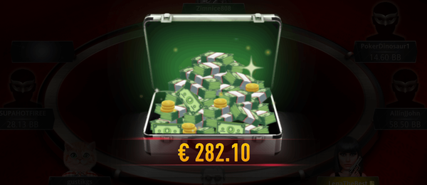 Bounty prize pool v PokerArena Eventu