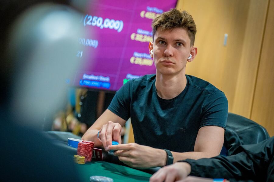 Nikolai Ogoltsov na WSOP Europe 2026 v&nbsp;Praze