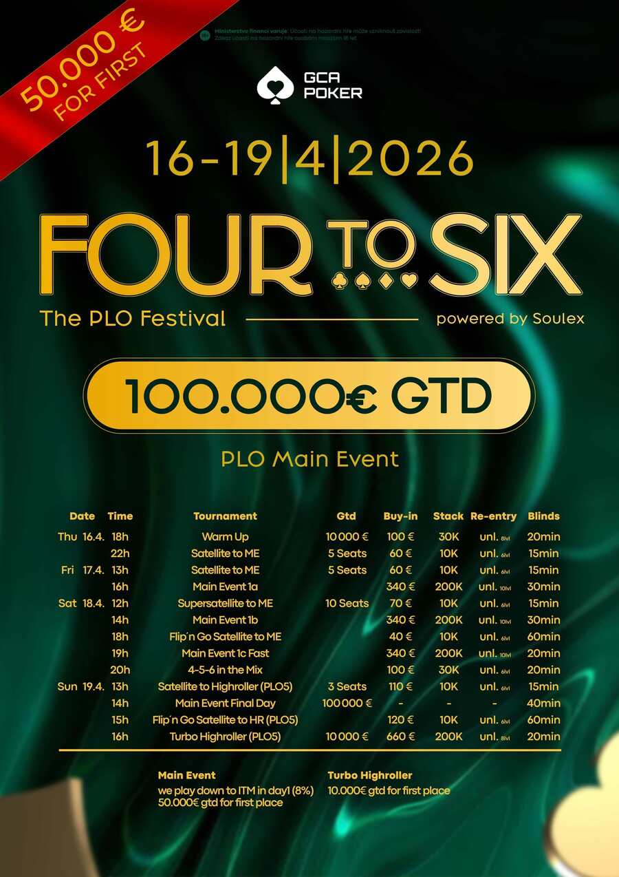 Program turnajů Grand Casino Aš