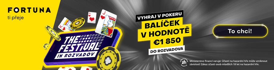 Hrajte o&nbsp;€1.850 balíčky na The Festival