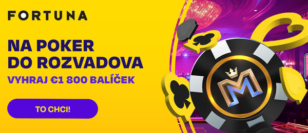 Kvalifikujte se s Fortunou na poker do Rozvadova