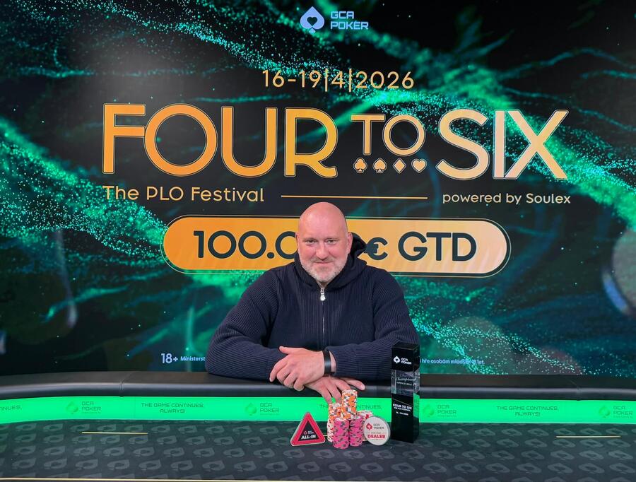 Šampion PLO Main Eventu v&nbsp;Grand Casinu Aš