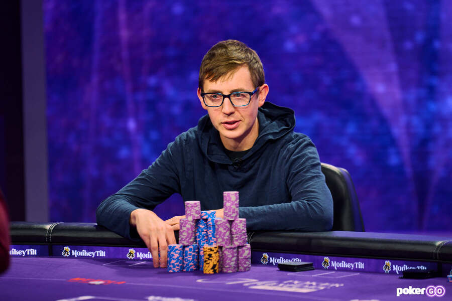 Brock Wilson na Poker Masters 2024 od PokerGO.com