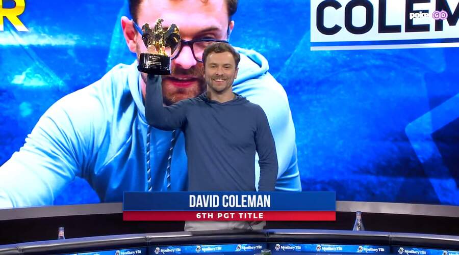David Coleman vyhrál Event #10: $25.000 No Limit Holdem