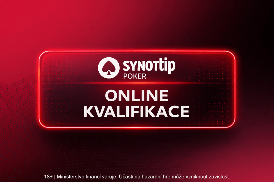 Hrajte kvalifikace na herně Synot Tip Poker