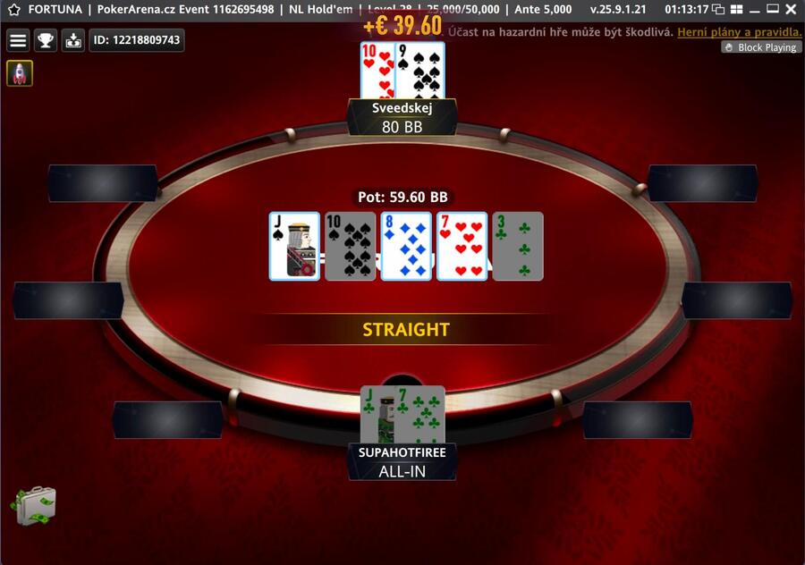 Sveedskej vyhrál PokerArena Event