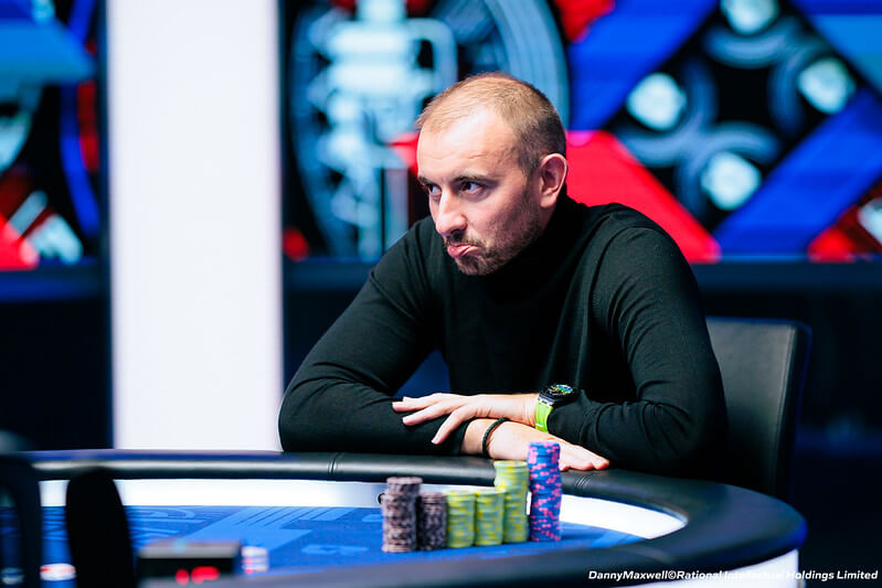 Mikalai Vaskaboinikau na okruhu EPT