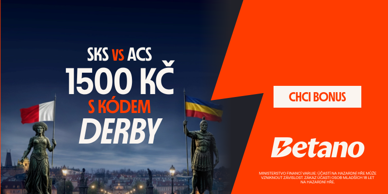 Betano promo kód DERBY
