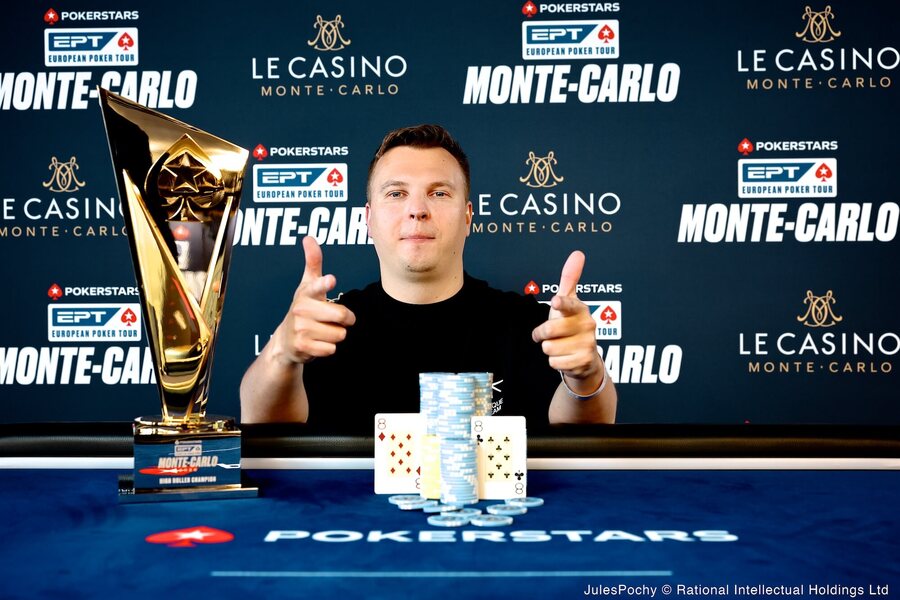 Aleksejs Ponakovs na EPT Monte Carlo