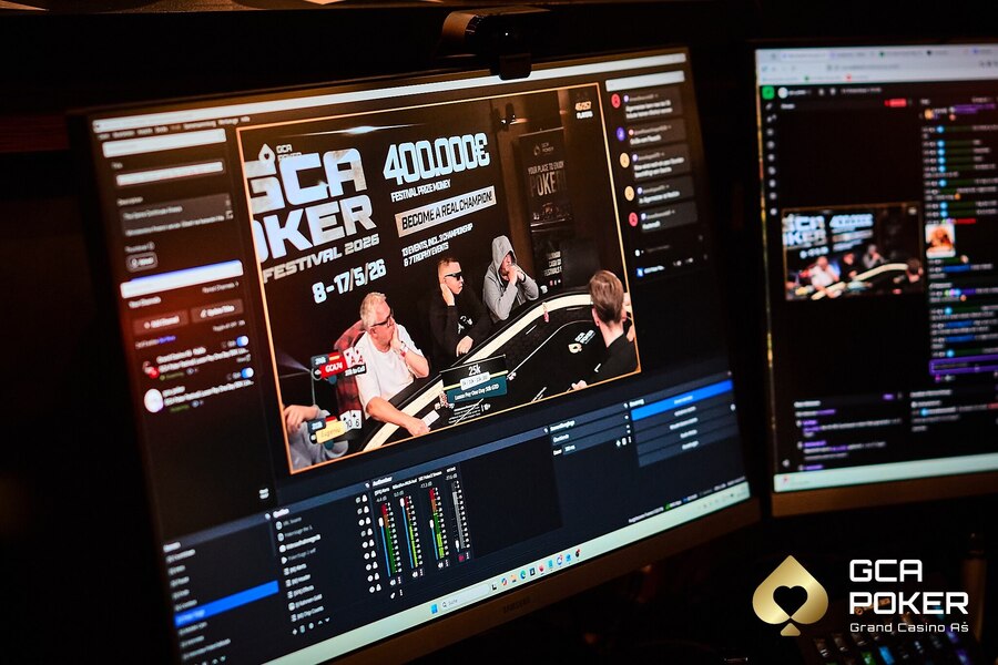 Poker stream v&nbsp;GCA