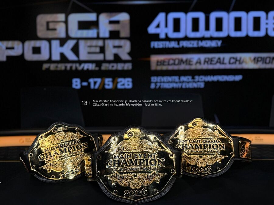 GCA Cup a&nbsp;Main Event trofeje