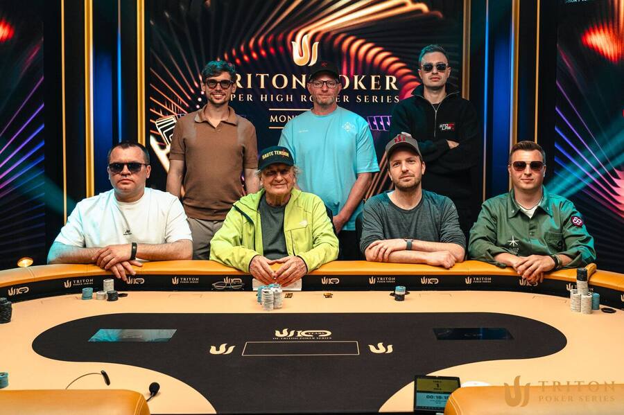 Finálový stůl $40K Mystery Bounty Triton Černá Hora