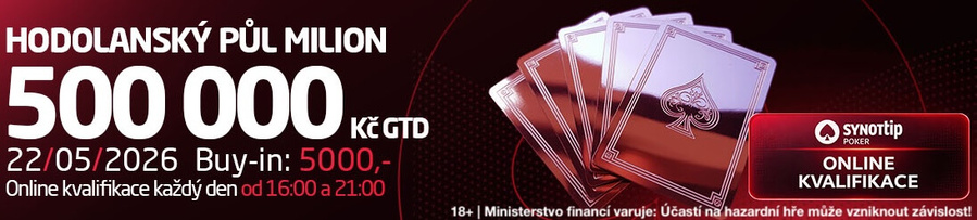 Kvalifikace na herně Synot Tip Poker
