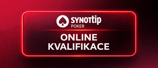 Kvalifikujte se na herně Synot Tip na živý pokerový turnaj